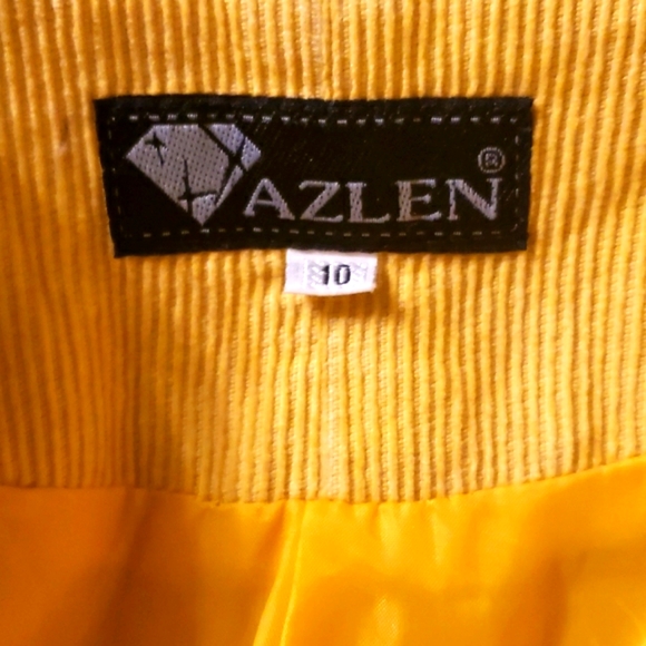 AZLEN Corduroy Blazer Jacket - Picture 2 of 6